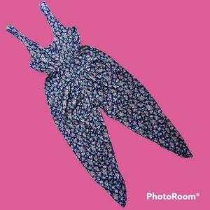 Vtg 90s floral jumpsuit